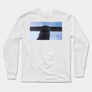 Angel Of The North - View #4 Long Sleeve T-Shirt